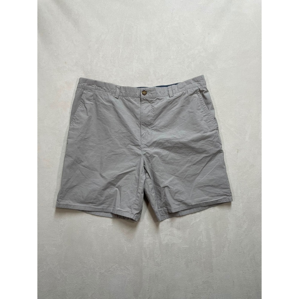 Tommy Hilfiger Mens Beige Micro Stripe Cotton Chino Shorts Size 40